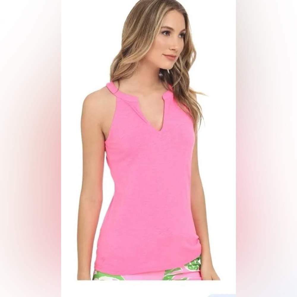 Lilly Pulitzer Hot Pink Tank Top